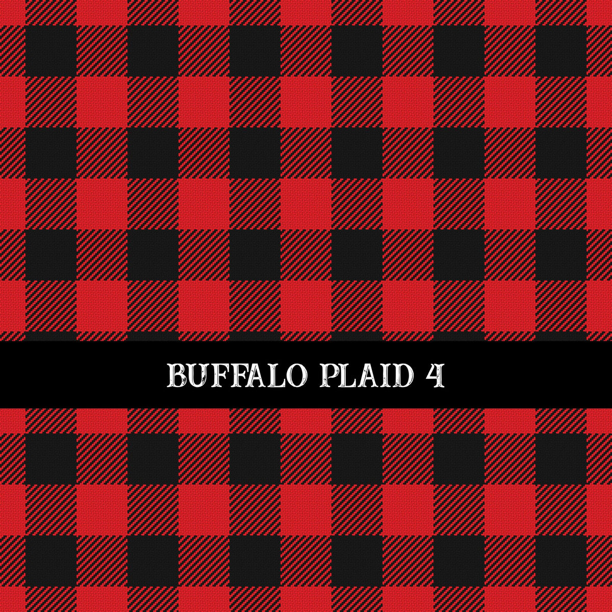 Buffalo Plaid Red 12x12 vinyl sheet 6 Designs Available