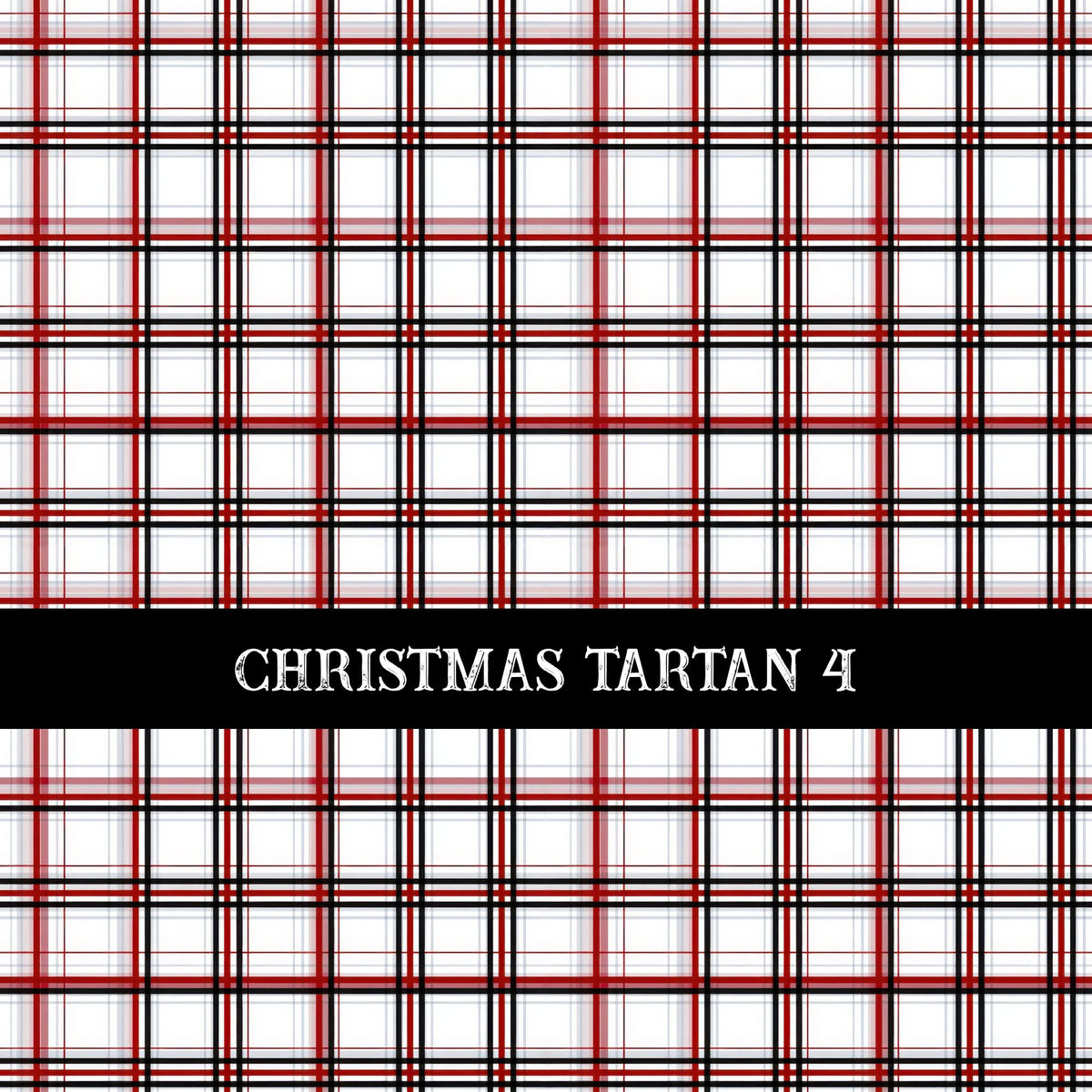 Christmas Tartan Plaid Red 12x12 vinyl sheet 6 Designs Available