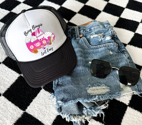 Being Bougie isn't easy DTF Hat Transfers- 3 colors