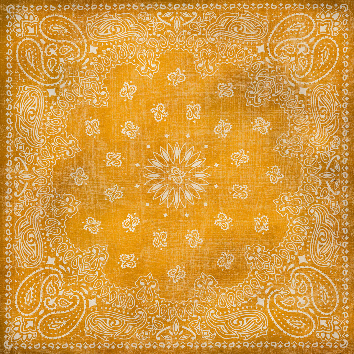 Vintage Bandana Collection Vinyl collection- 12x12 vinyl sheets-18 designs available