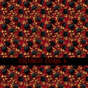 Crimson Curse Vinyl collection- 12x12 vinyl sheets-14 designs available