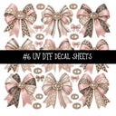 Bougie Nutcracker Coach UV DTF Decal sheets 11 Designs available