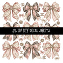 Bougie Nutcracker Chanel UV DTF Decal sheets 11 Designs available