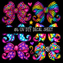 Let's Be Frank UV DTF Decal sheets 11 Designs available