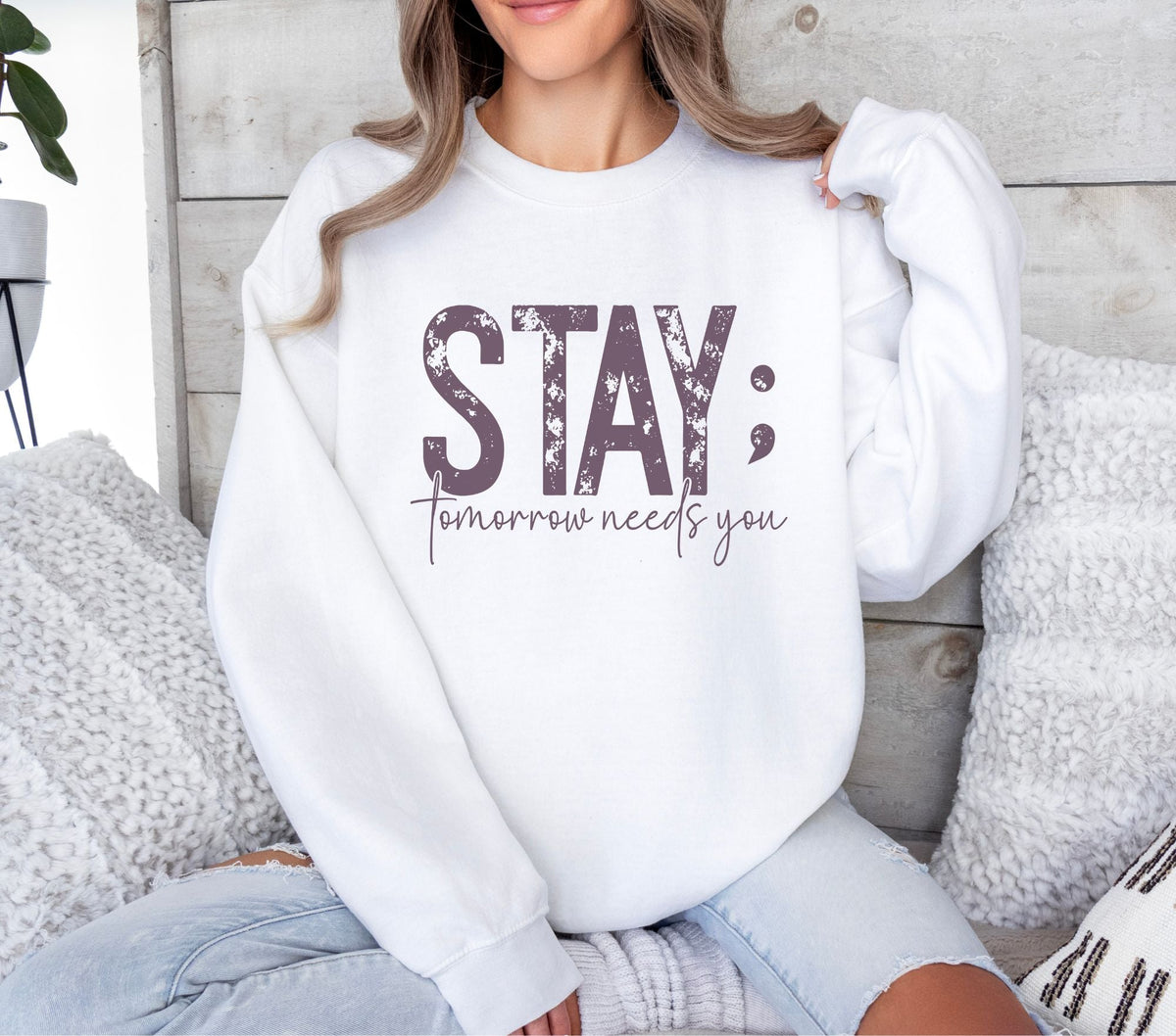 Stay tomorrow needs you DTF Transfers 4 color options