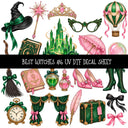 Best Witches UV DTF Decal sheets 11 Designs available