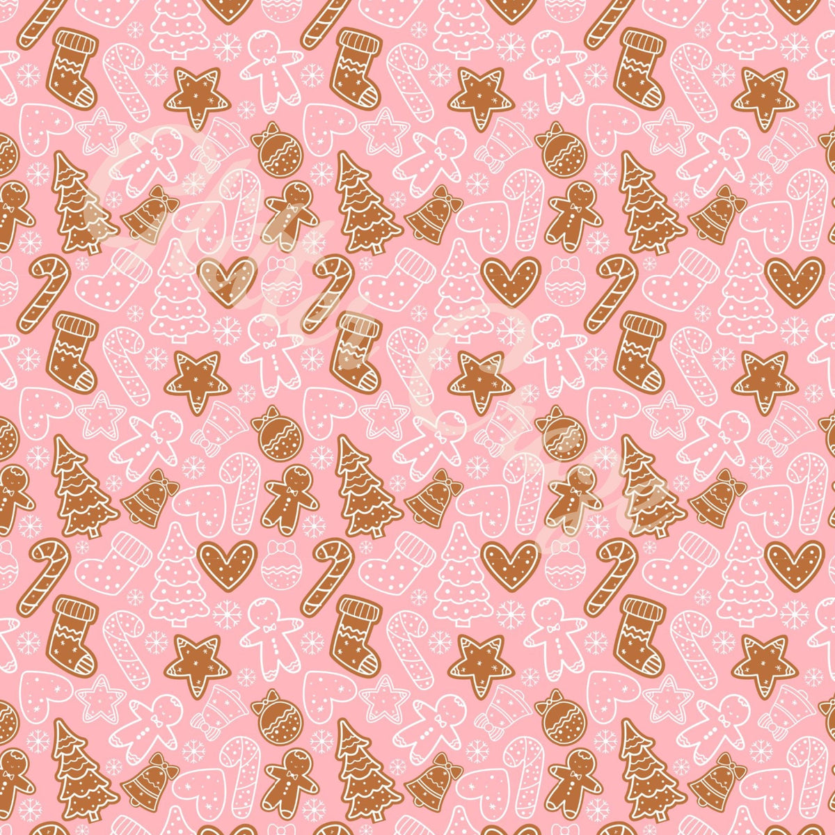 Gingerbread 12x12 Vinyl Sheets- 6 Designs
