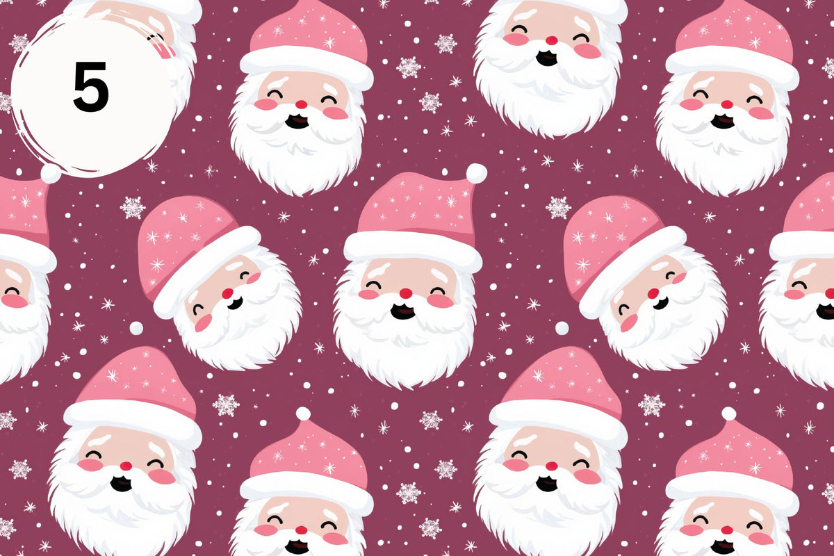 Dreaming of a Pink Christmas vinyl collection- 12x12 sheets- 12designs available