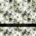 Hex and Bloom Vinyl collection- 12x12 vinyl sheets-16 designs available