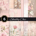 Shabby Vinyl collection- 12x12 vinyl sheets-9 designs available