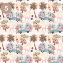Life's a Beach Collection 12x12 Vinyl Sheets- 8 Designs Available