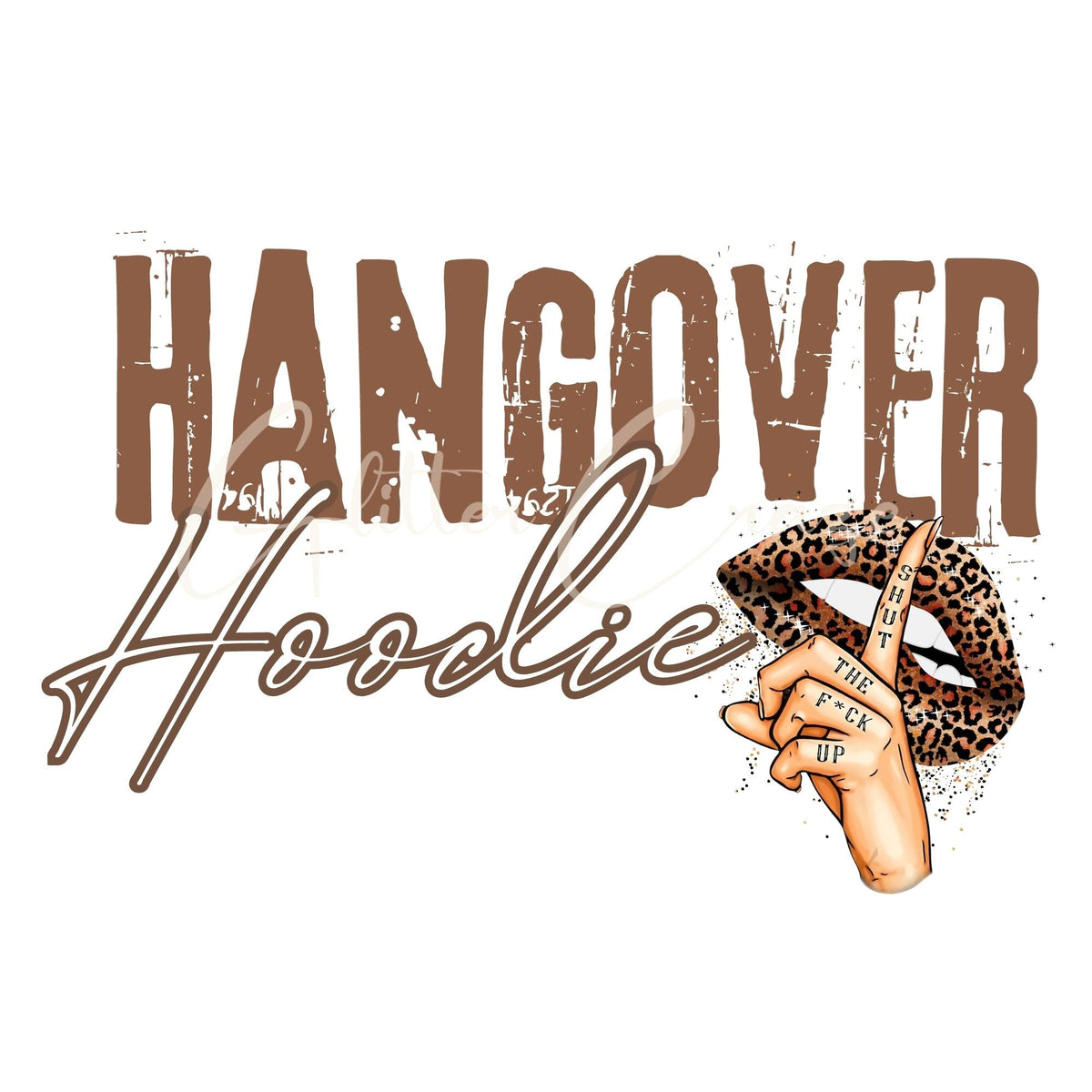 Hangover Hoodie DTF Transfers- 3 styles