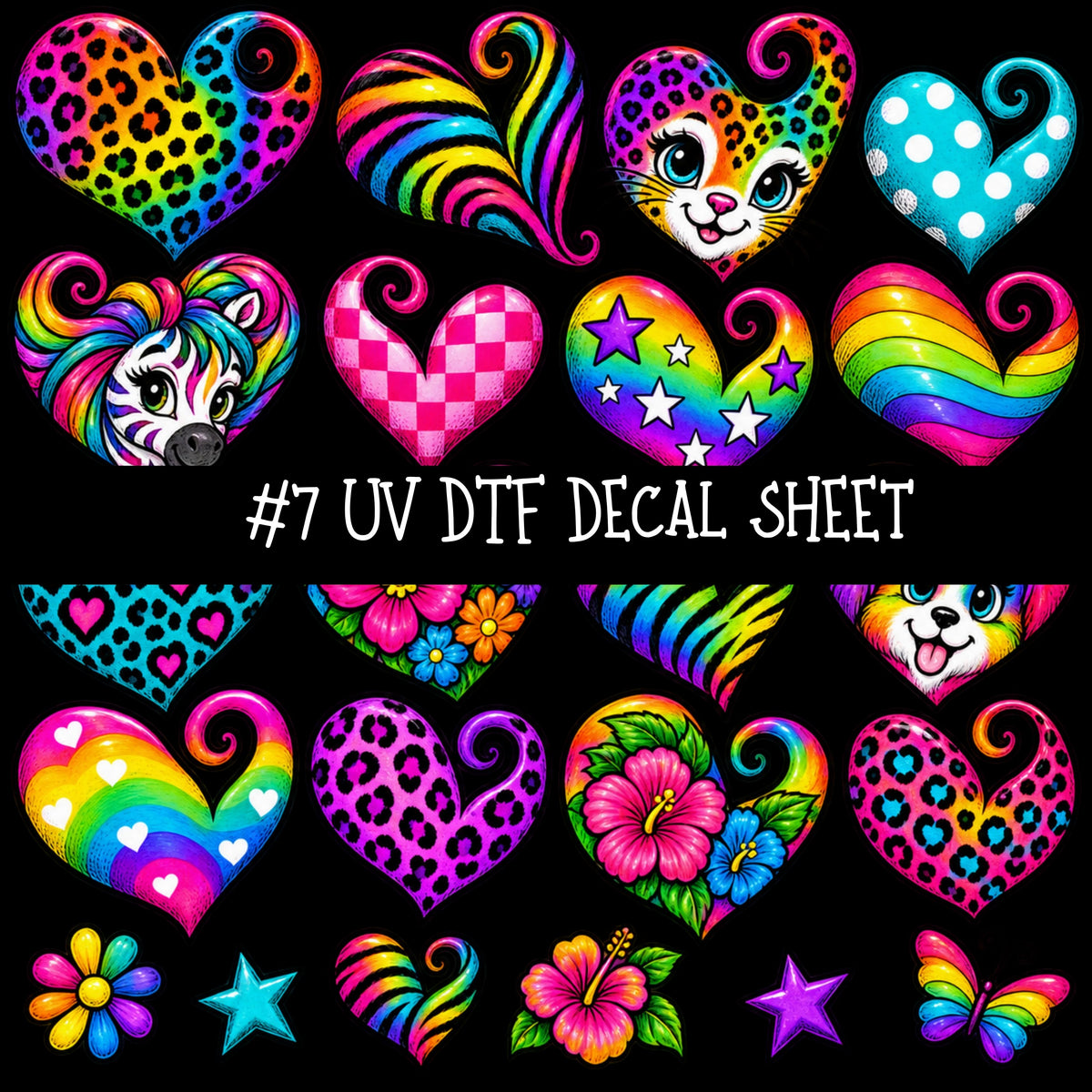 Let's Be Frank UV DTF Decal sheets 11 Designs available