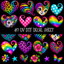 Let's Be Frank UV DTF Decal sheets 11 Designs available
