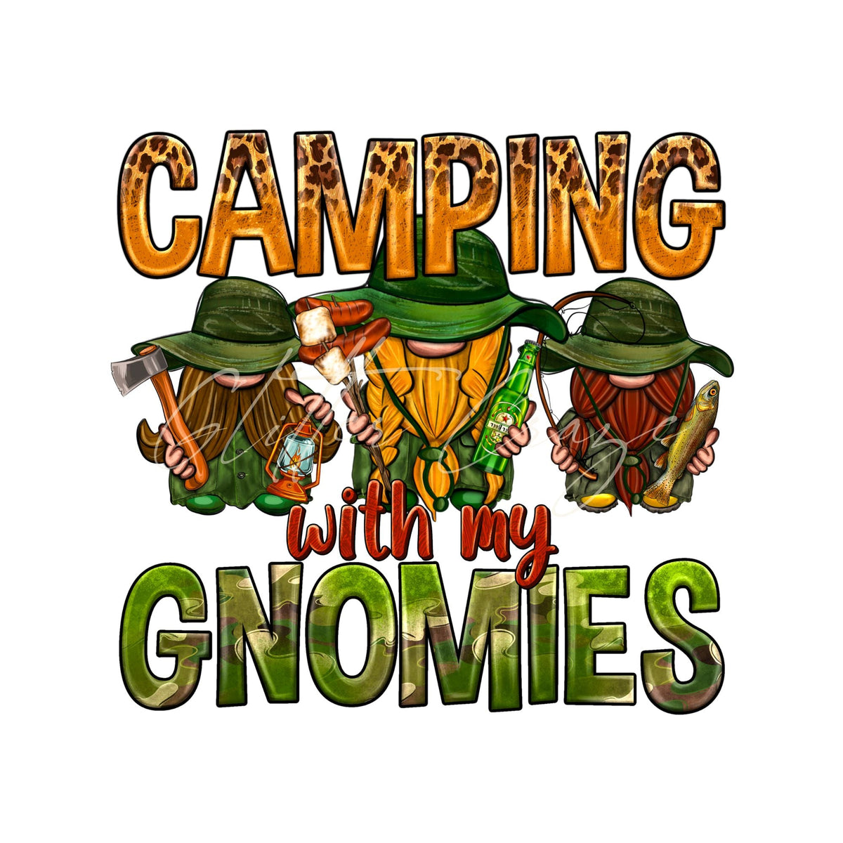 Camping DTF- 11 Designs