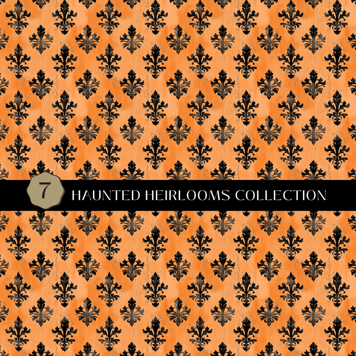 Haunted Heirlooms Vinyl collection- 12x12 vinyl sheets-12 designs available