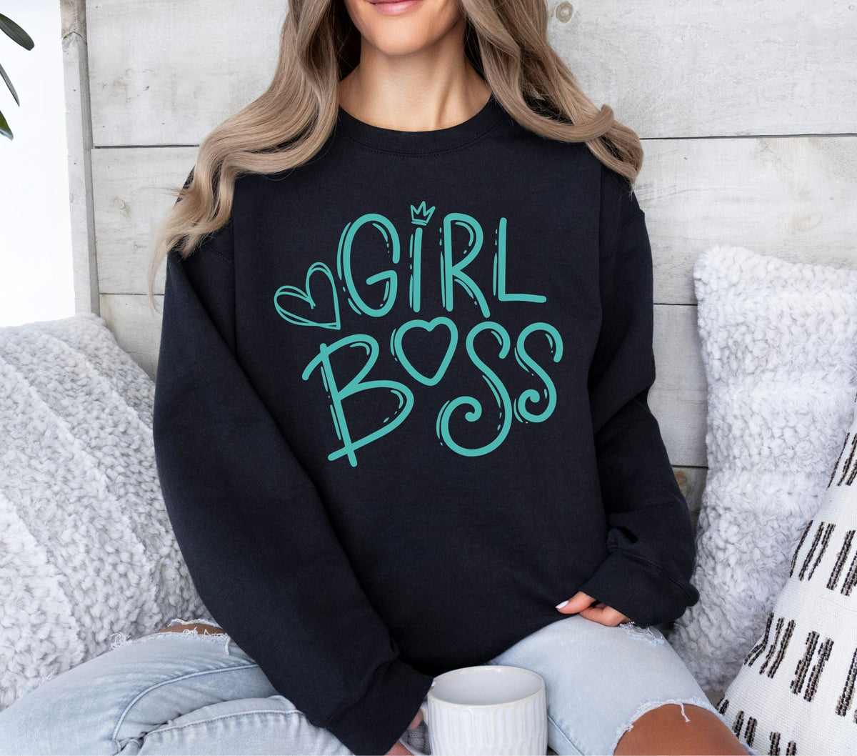 Girl Boss DTF Transfer- 4 colors available