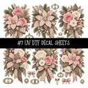Bougie Nutcracker Coach UV DTF Decal sheets 11 Designs available