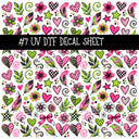 Flock Around UV DTF Decal sheets 11 Designs available