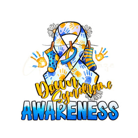 Down syndrome awareness UV DTF Decals- 8 Designs