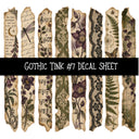 Gothic Tink UV DTF Decal sheets 10 Designs available