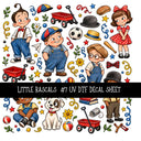 Little Rascals UV DTF Decal sheets 12 Designs available