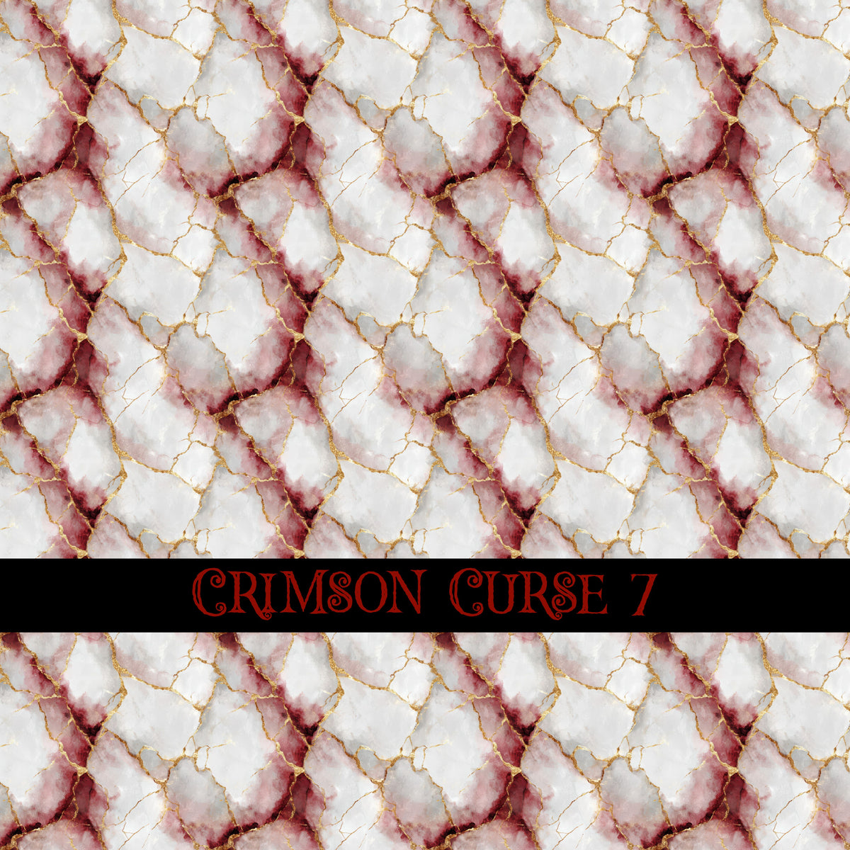 Crimson Curse Vinyl collection- 12x12 vinyl sheets-14 designs available