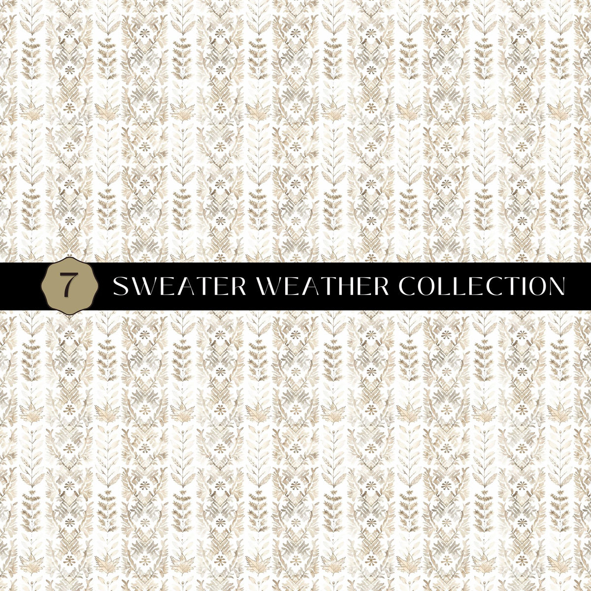 Sweater Weather Vinyl collection- 12x12 vinyl sheets-10 designs available