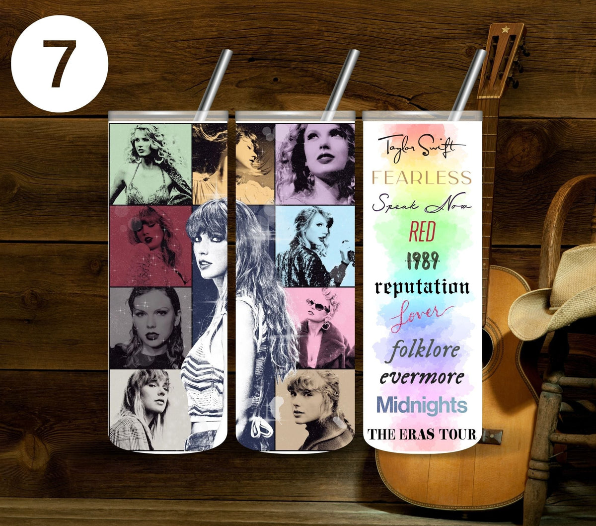 Taylor Vinyl Tumbler wraps- 10 Designs- 2 Sizes