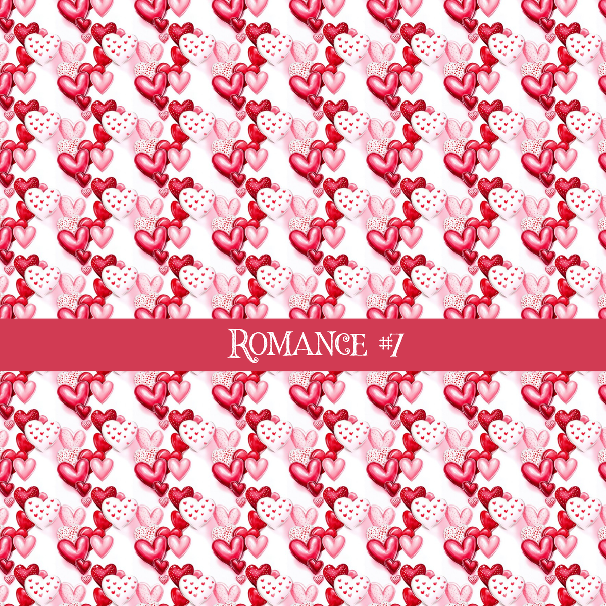Romance - vinyl sheets 20 (Patterns to choose from)