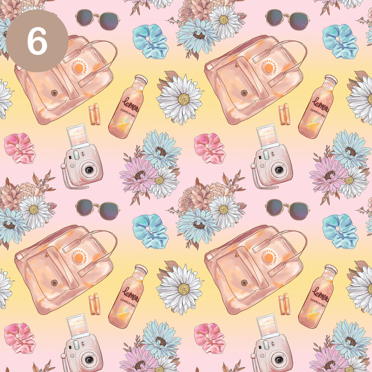 Life's a Beach Collection 12x12 Vinyl Sheets- 8 Designs Available