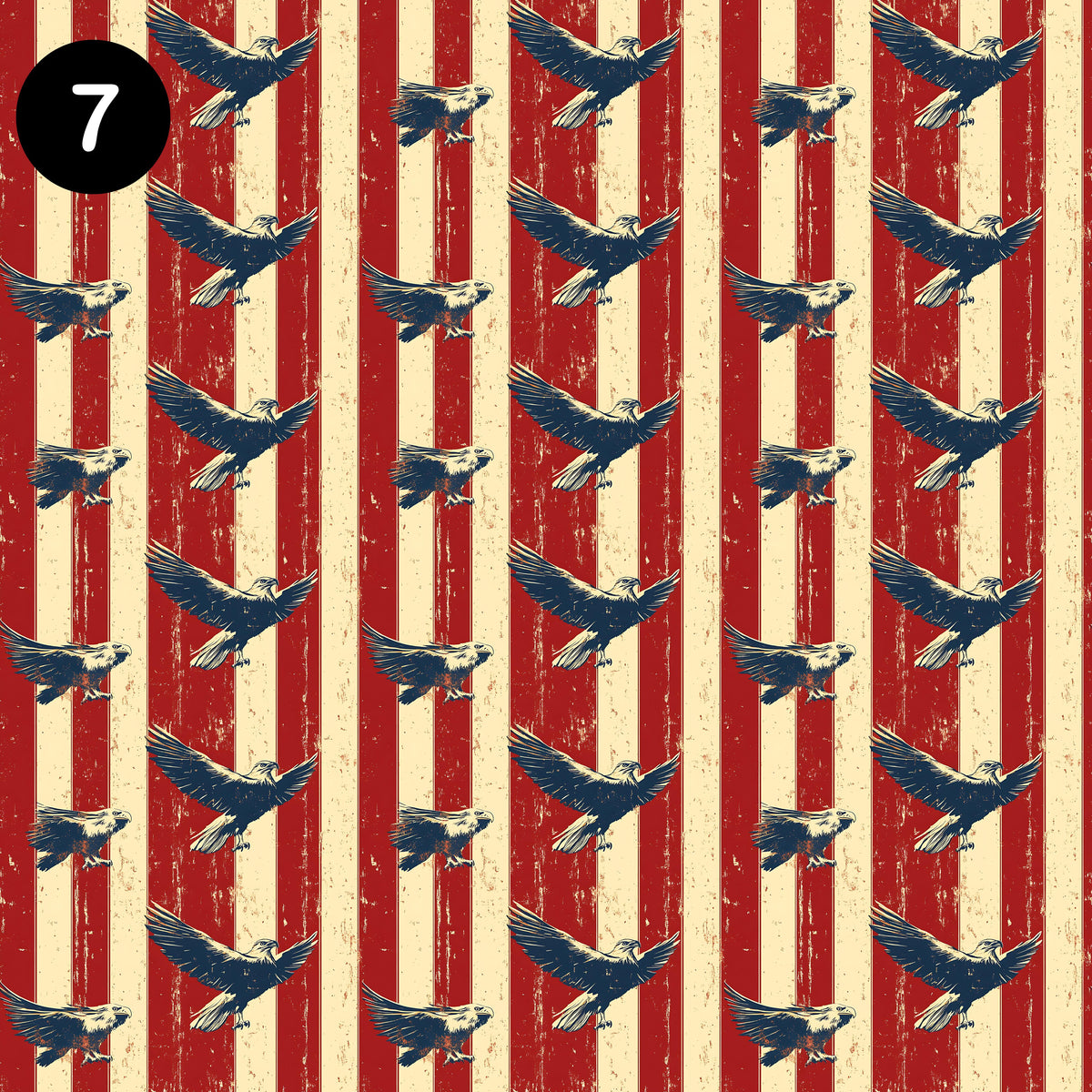 Looking like the 4th of July Collection 12x12 Vinyl Sheets- 8 Designs Available