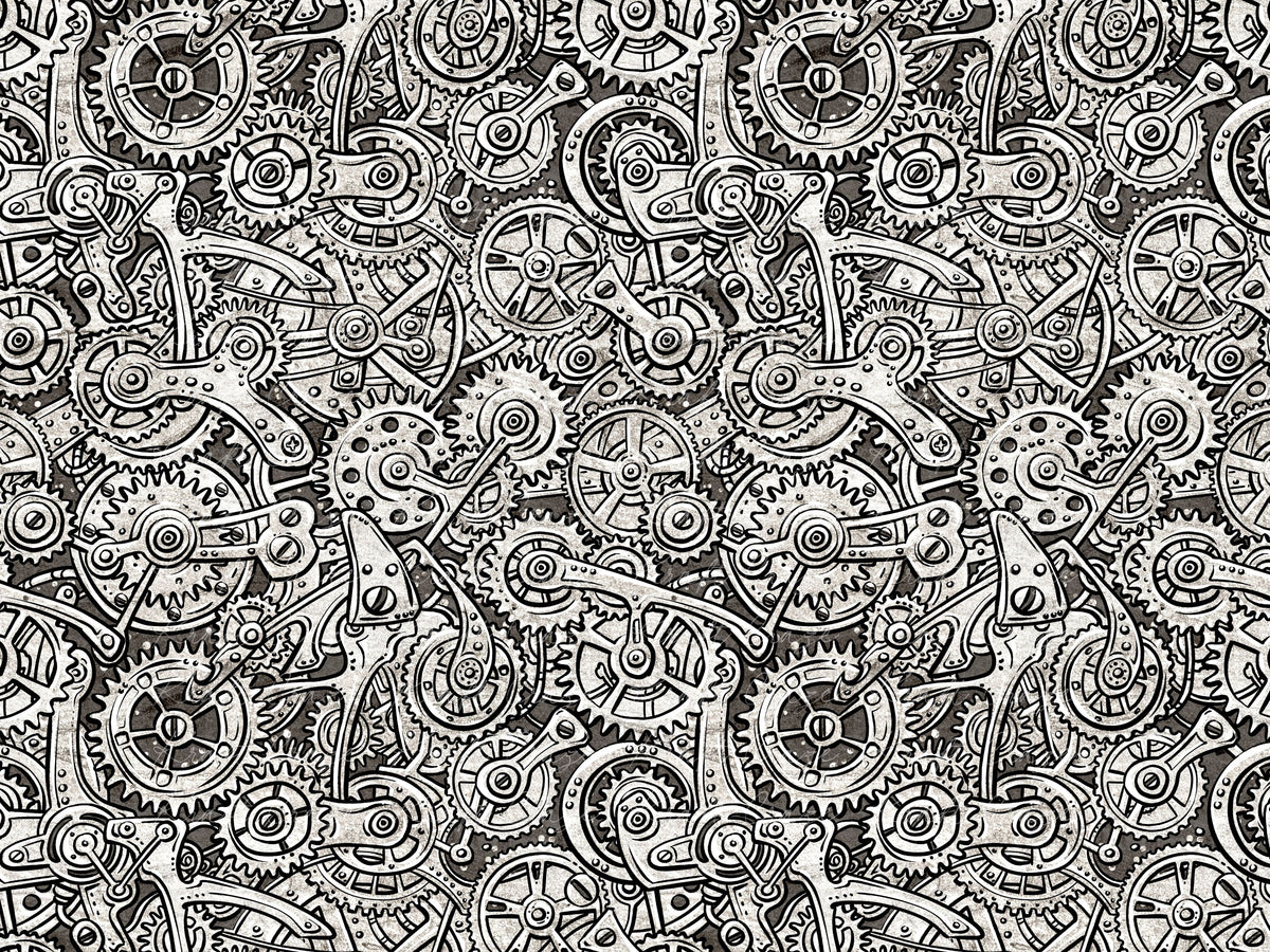 Steampunk Wonders Collection Vinyl collection- 12x12 vinyl sheets-18 designs available