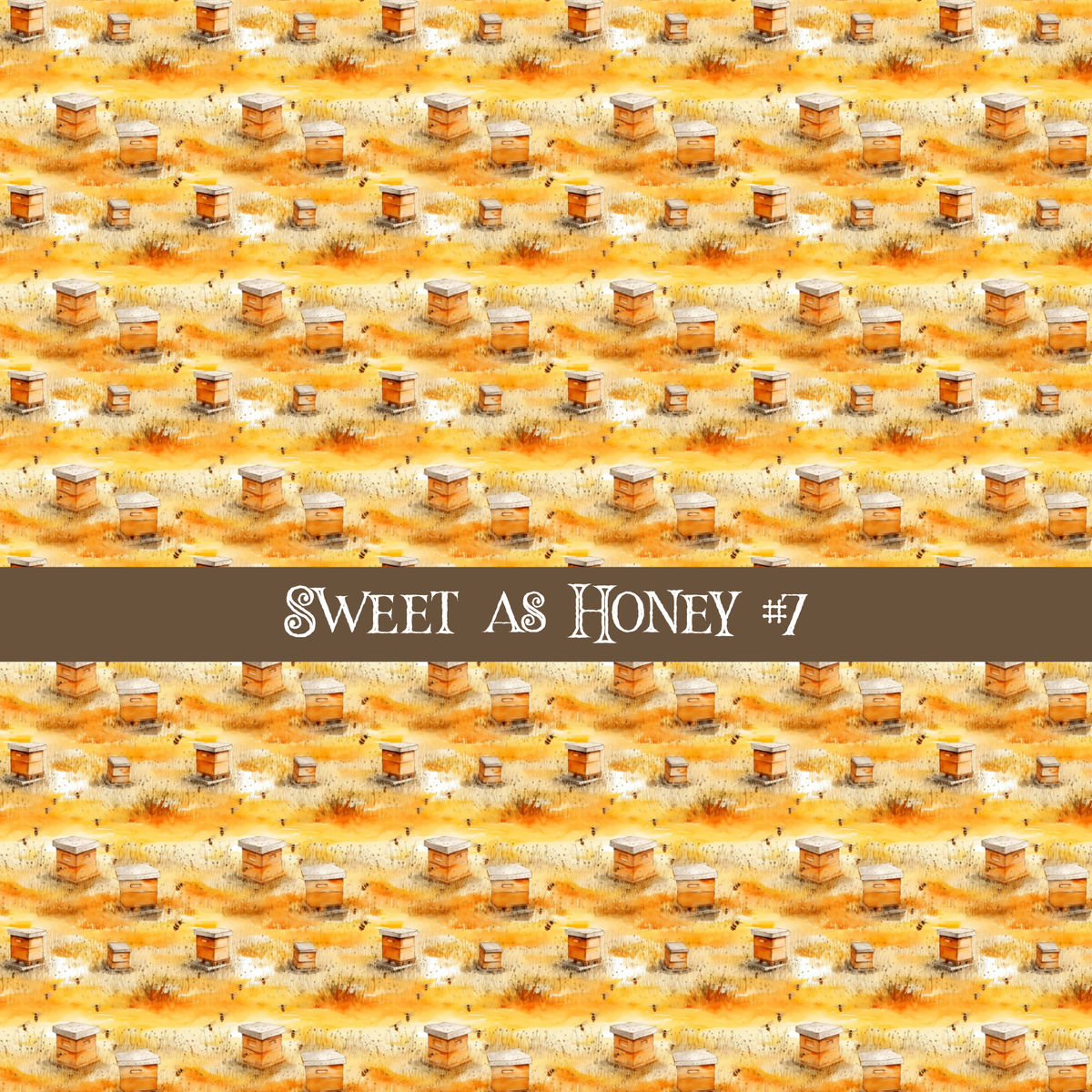 Sweet as Honey - vinyl sheets 10 (Patterns to choose from)
