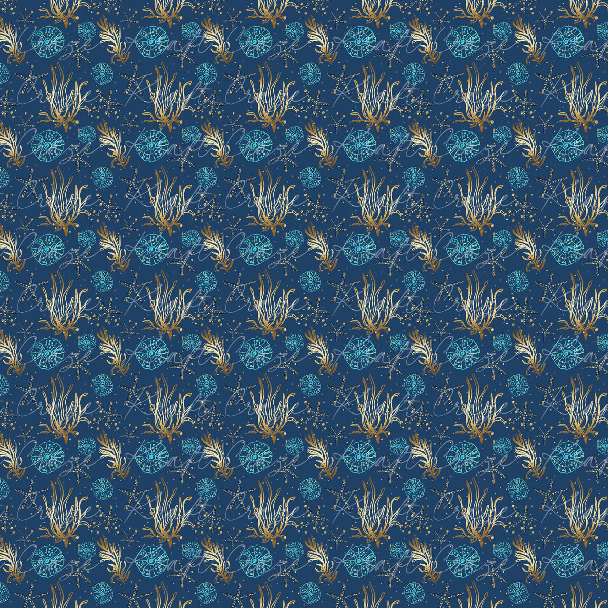 Something Nautical Collection 12x12 Vinyl Sheets- 10 Designs Available