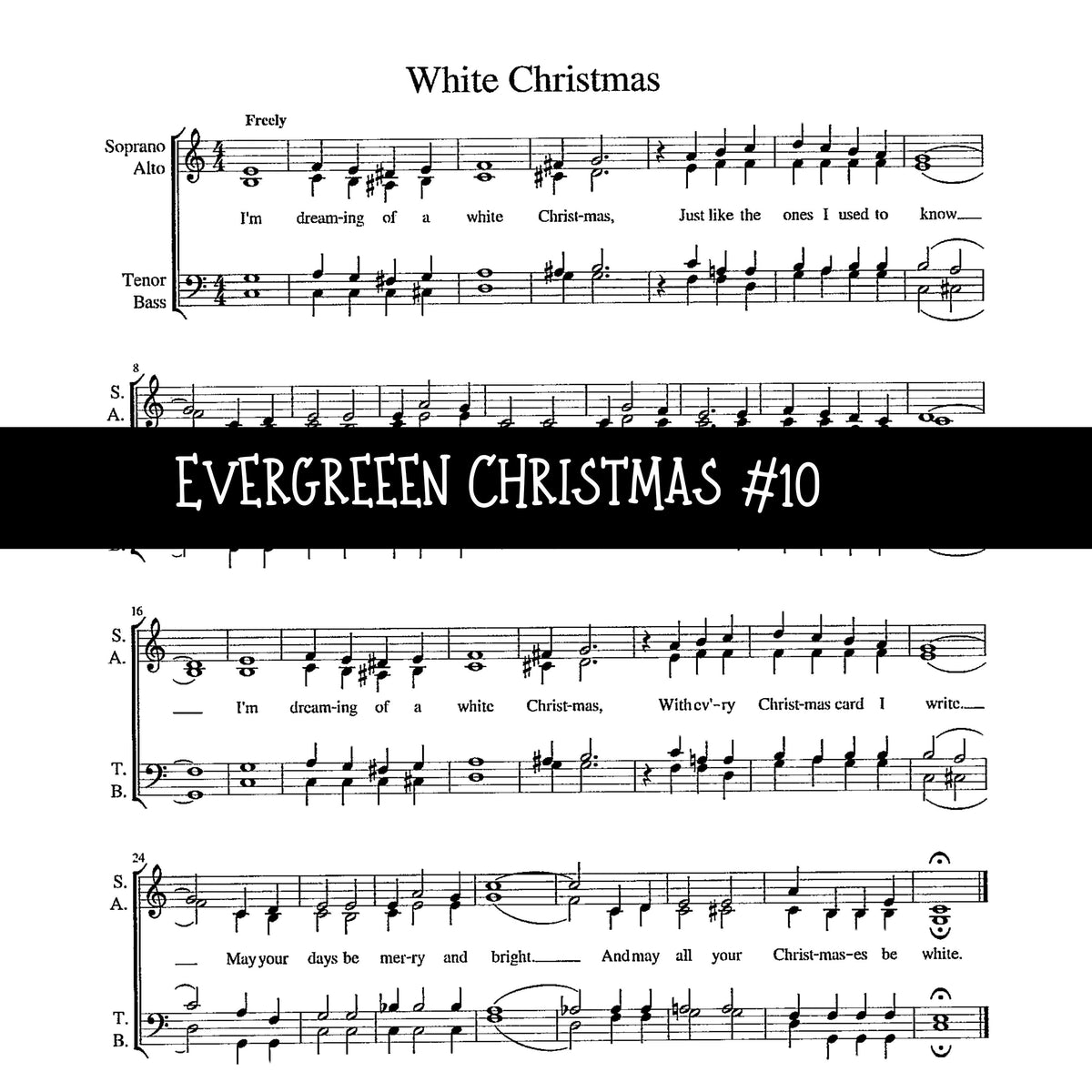 Evergreen Christmas UV DTF Decal sheets 10 Designs available