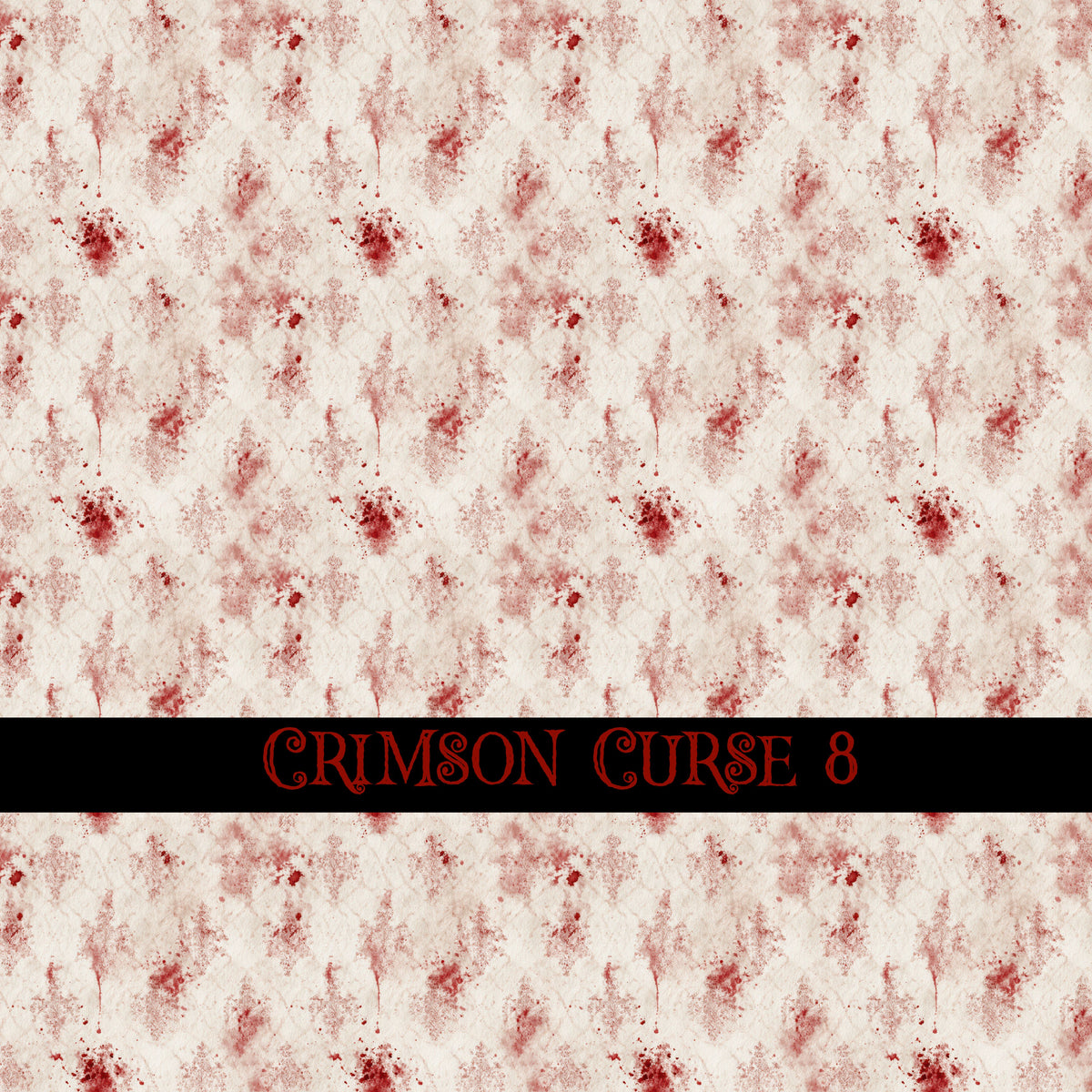 Crimson Curse Vinyl collection- 12x12 vinyl sheets-14 designs available