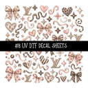Bougie Nutcracker LV UV DTF Decal sheets 11 Designs available