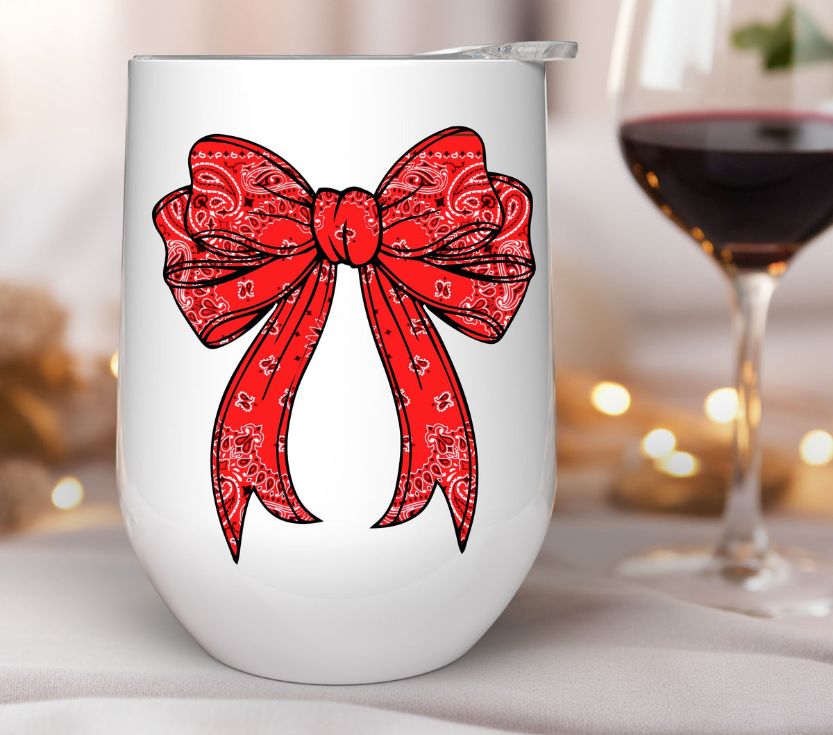 Bandana Coquette Bow Collection UV DTF Decals- 12 Colors