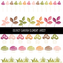 Secret Garden Element UV DTF Decal sheets 12 Sheet Designs to choose from
