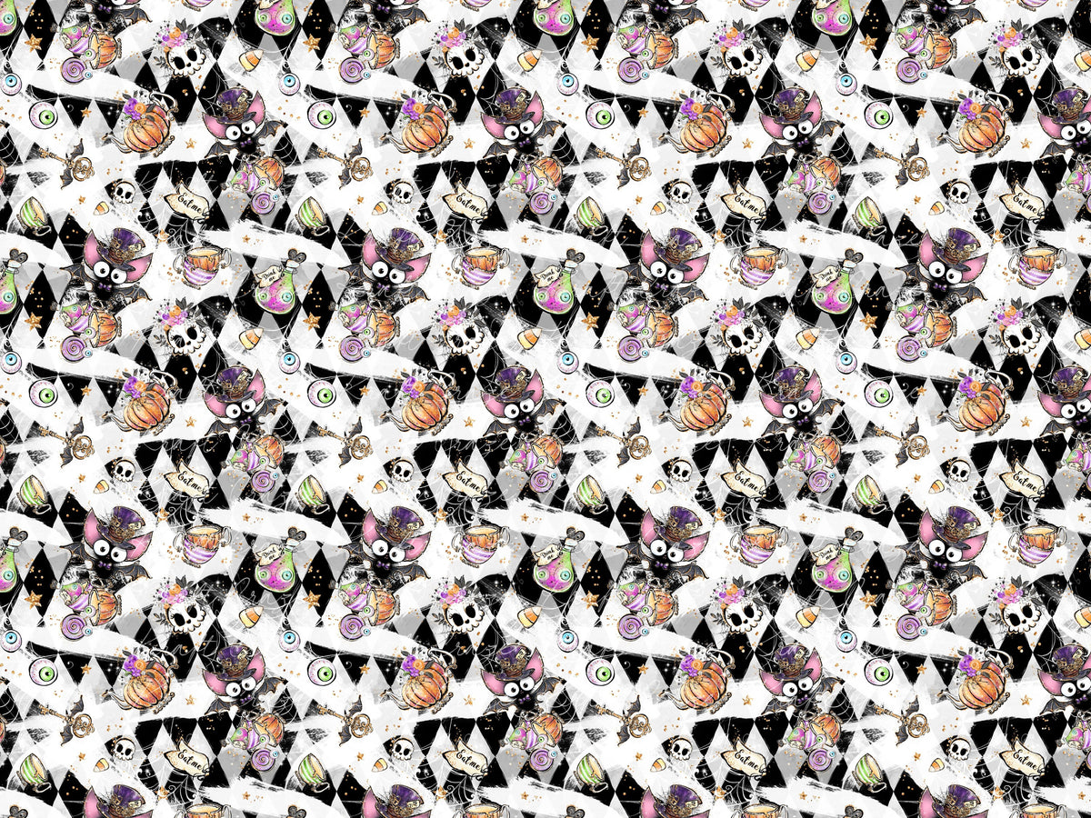Halloween Wonderland Vinyl collection- 12x12 vinyl sheets-14 designs available