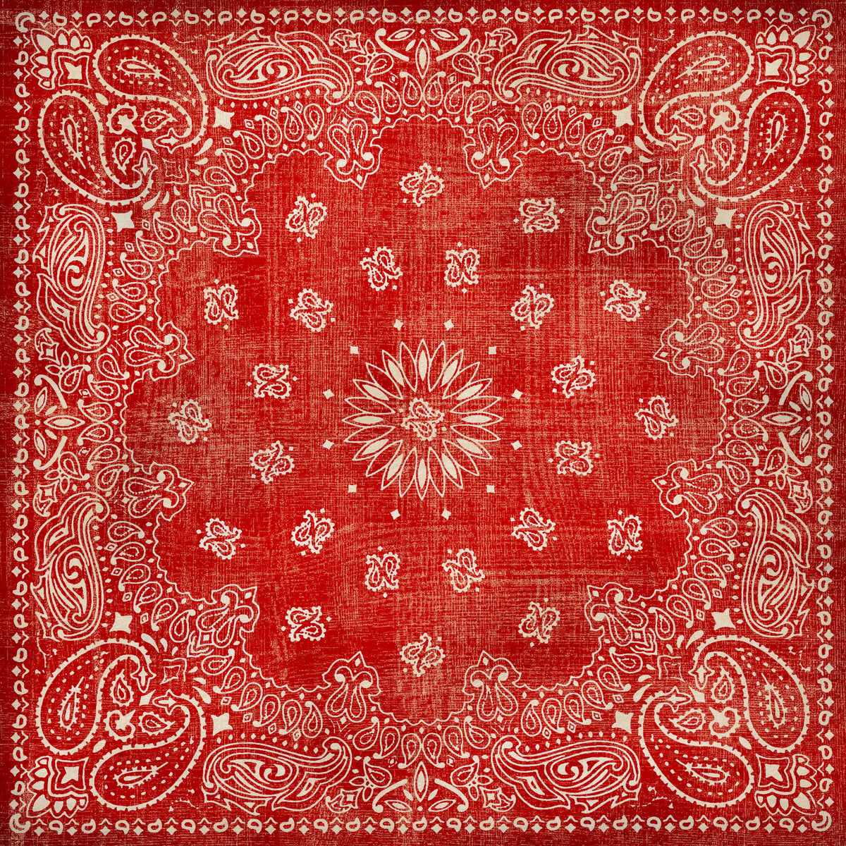 Vintage Bandana Collection Vinyl collection- 12x12 vinyl sheets-18 designs available