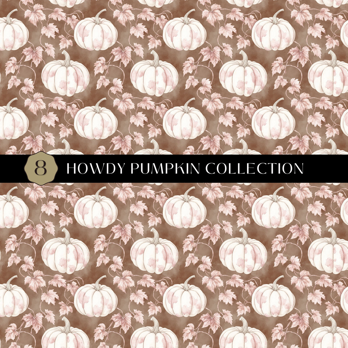 Howdy Pumpkin Vinyl collection- 12x12 vinyl sheets-10 designs available