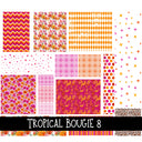 Tropical Bougie UV Decal sheets 8 Designs to choose from