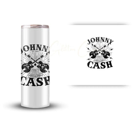 Johnny Cash UV DTF Decals- 3 Designs- 4 Sizes