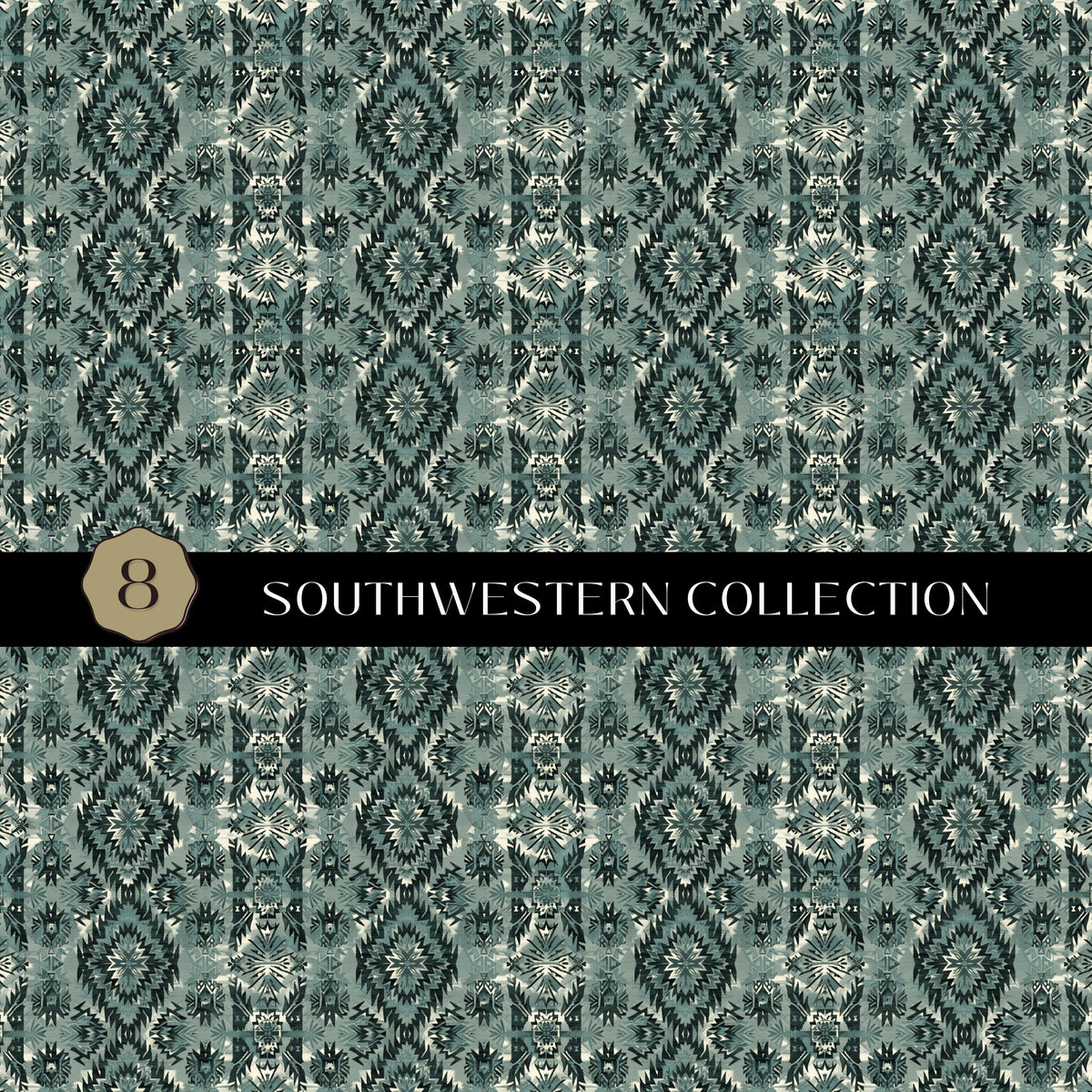 Southwestern Vinyl collection- vinyl sheets-12 designs available
