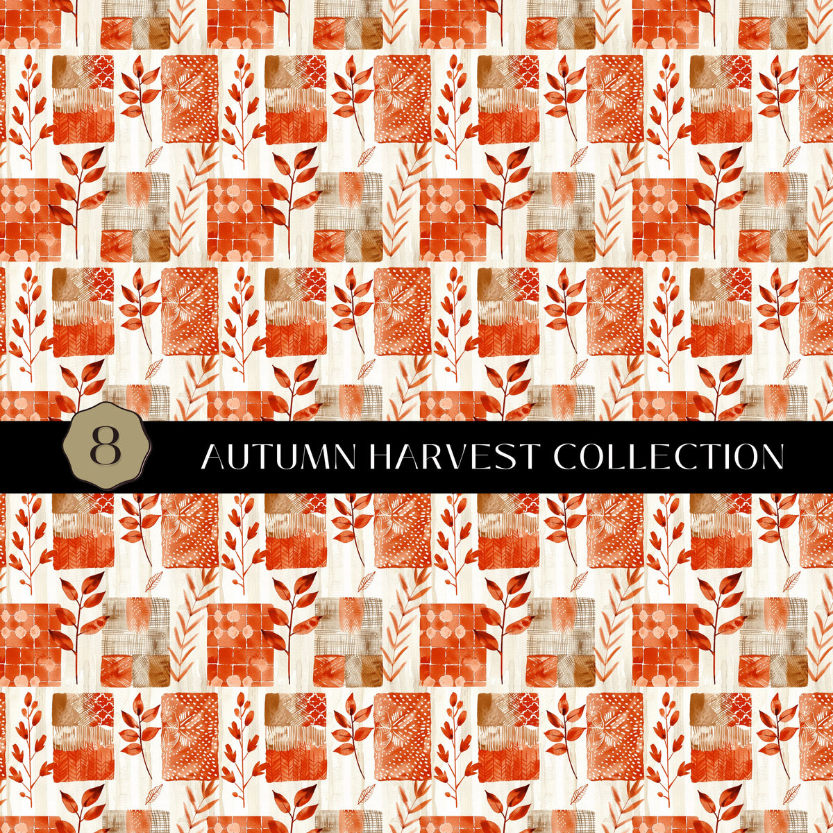 Autumn Harvest Vinyl collection- 12x12 vinyl sheets-16 designs available