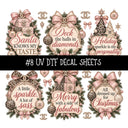 Bougie Nutcracker Chanel UV DTF Decal sheets 11 Designs available