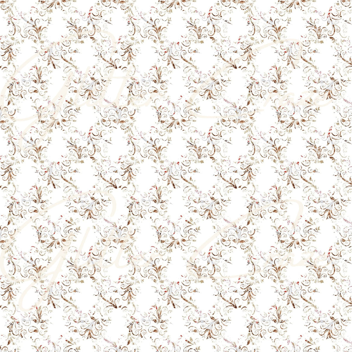 Christmas Cocoa Prints 12 x 12 and Wraps