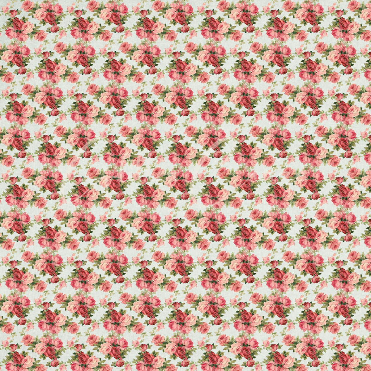 Vintage Pink Floral Collection- 12x12 vinyl sheets- 12 Designs